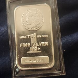 Silver Bullion Bar - 1 Troy Ounce